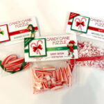 Candy Cane Puzzle   Etsy Canada With Regard To Some Gag Christmas Gifts Crossword Clue