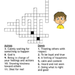 Chapter 2 Crossword Puzzle   Wordmint Intended For Felt In The Christmas Spirit Crossword Clue