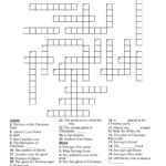 Christmas Carol Crossword   Wordmint Within Christmas Carol Crossword Puzzle Answer Key