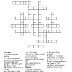 Christmas Challenge Crossword   Wordmint Regarding Christmas Challenge Crossword Answers