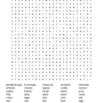 Christmas Cookies Word Search   Wordmint Intended For Christmas Cookie Shape Crossword