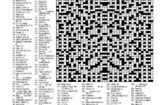 Christmas Crossword 40 X 65 – Large (Kf) throughout Difficult Christmas Crossword Puzzle