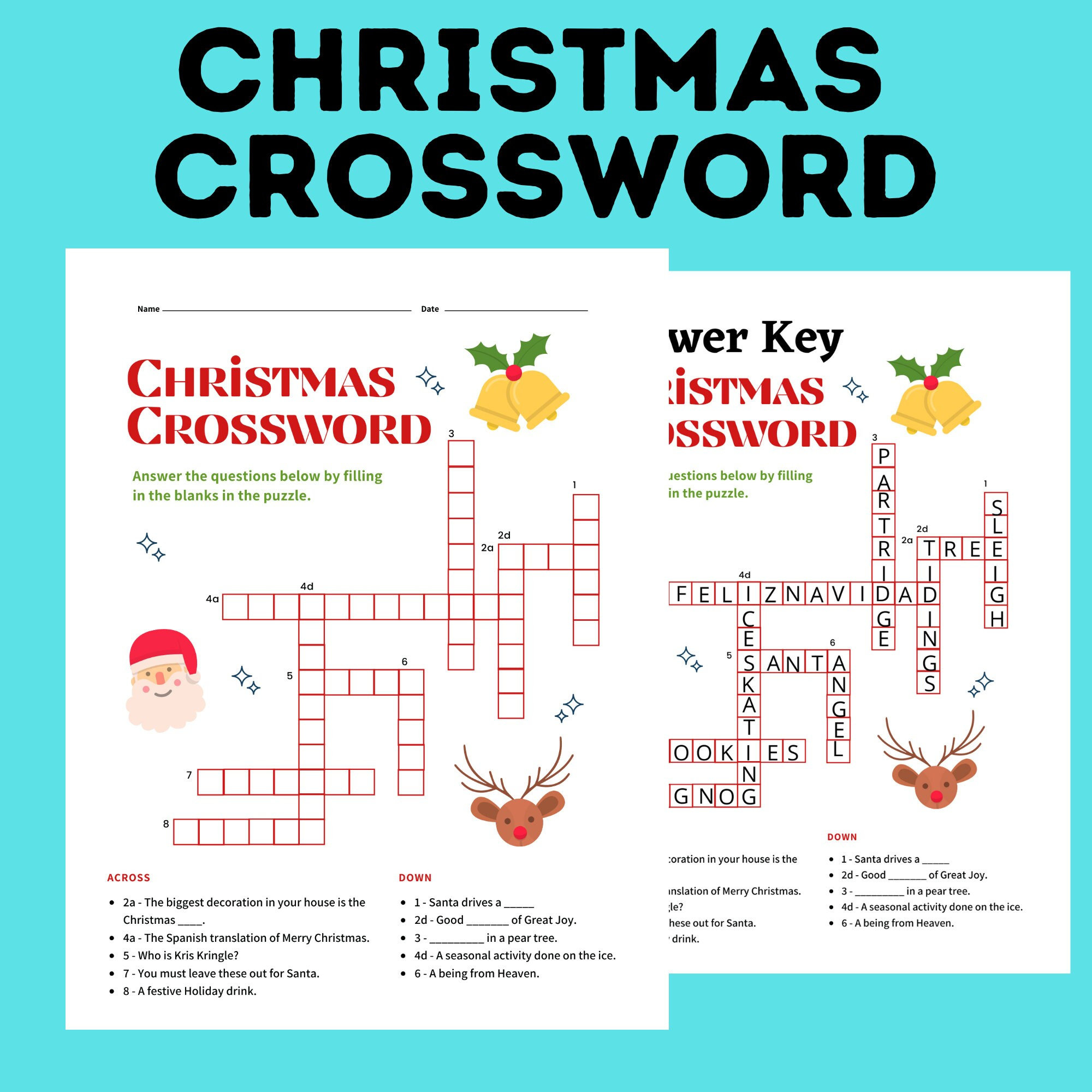 christmas crossword christmas activities for kids christmas with regard to kringle at christmas crossword Christmas Crossword | Christmas Activities For Kids | Christmas with regard to Kringle At Christmas Crossword