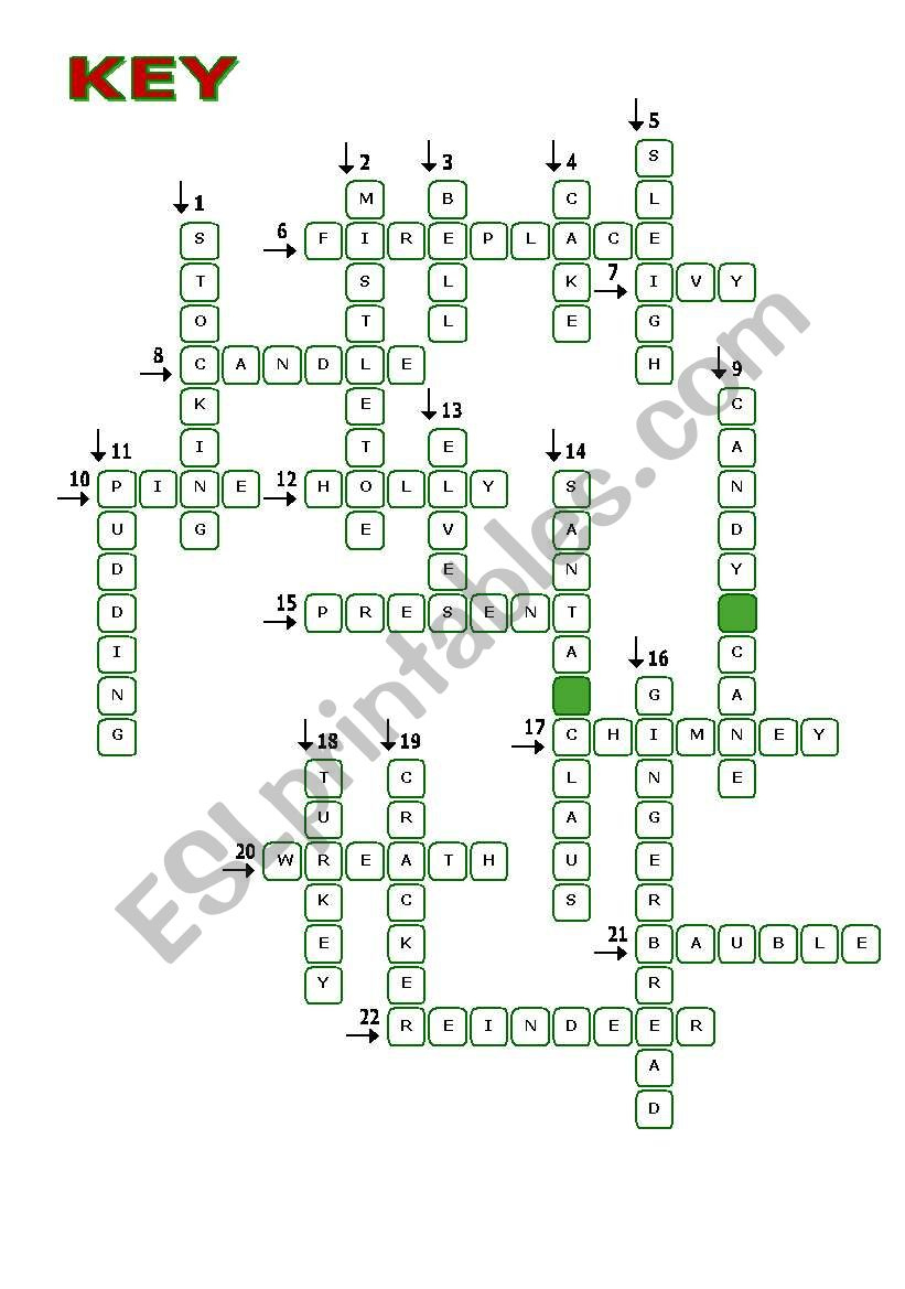 christmas crossword esl worksheettecus intended for christmas words crossword answer key Christmas Crossword - Esl Worksheettecus intended for Christmas Words Crossword Answer Key
