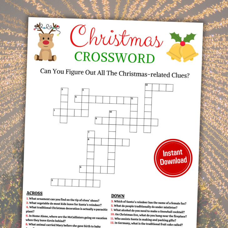 Christmas Song Crossword Clue 4 Letters Christmas Song Crossword Clue 4 Letters