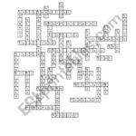 Christmas   Crossword (Key And B&W Version Included)   Esl Regarding The Science Of Christmas Crossword Answers