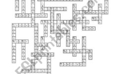 Christmas – Crossword (Key And B&W Version Included) – Esl regarding The Science Of Christmas Crossword Answers