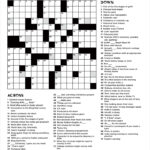 Christmas Crossword Puzzle 2018   Karen Kavett For Printable Christmas Crossword Puzzle For Adults