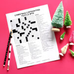 Christmas Crossword Puzzle 2018   Karen Kavett In Christmas Crossword Puzzle For Adults With Answers