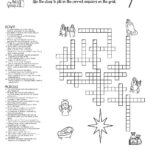 Christmas Crossword Puzzle • Beeloo Printable Crafts And For Christmas Scene Crossword Clue
