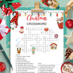 Christmas Crossword Puzzle, Christmas Games Kids, Family Christmas With Regard To Christmas Topper Crossword Clue