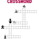Christmas Crossword Puzzle   Cute & Free Printable | Saturdaygift Pertaining To Blank For Christmas Crossword Clue