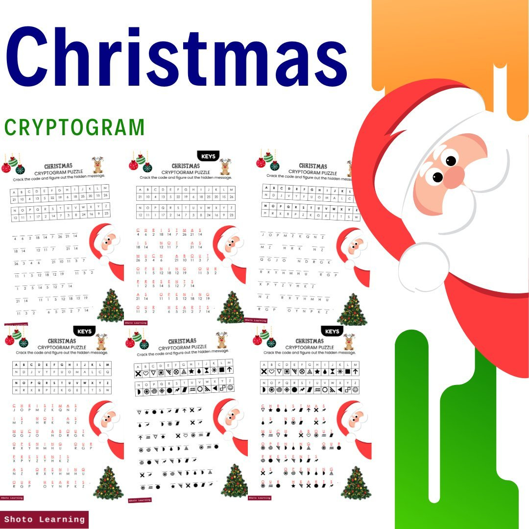 Christmas Crossword Puzzle Pack – Fun &amp;amp; Engaging Holiday Activity inside Words On A Christmas Card Crossword Clue