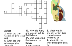 Christmas Crossword Puzzle – Wordmint intended for Christmas Bible Crossword Puzzle to Print