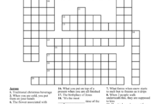 Christmas Crossword Puzzle – Wordmint throughout Christmas Crossword Printable Free