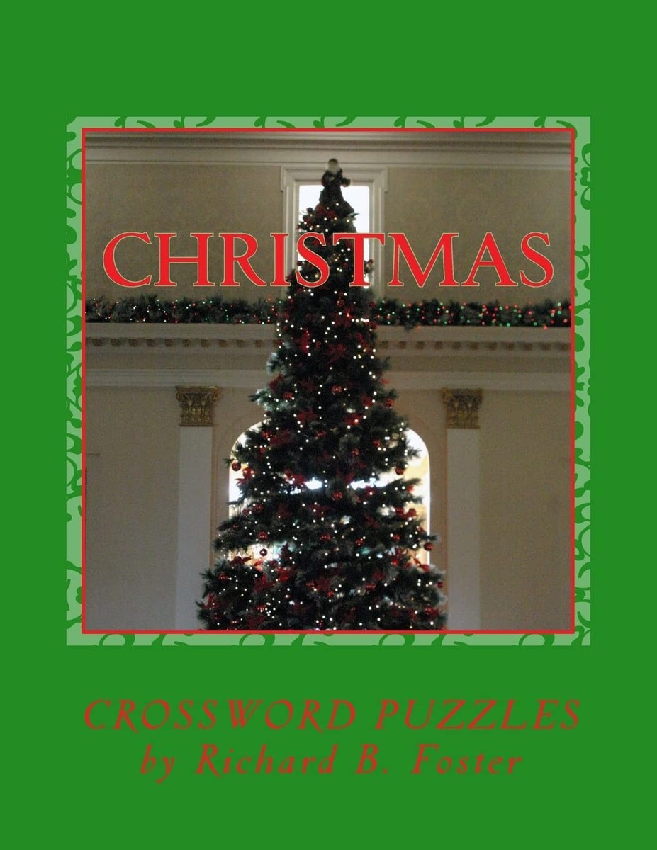 Christmas: Crossword Puzzles 9781519670908| Ebay in Christmas Crossword Puzzle Book