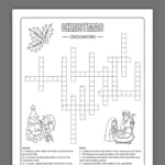 Christmas Crossword Puzzles | Free Pdf Printables For Source Of Some Halloween And Christmas Traditions Crossword