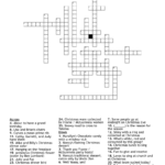 Christmas Crossword   Wordmint In Traditional Christmas Dessert Crossword