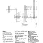 Christmas Crossword(Good Luck And Merry Christmas!)   Wordmint For Common Christmas Gift Crossword Clue