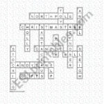 Christmas Crosswords   Esl Worksheetteresaraiva Within The Science Of Christmas Crossword Answer Key