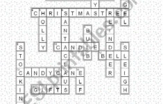 Christmas Crosswords – Esl Worksheetteresaraiva within The Science Of Christmas Crossword Answer Key