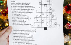 Christmas Cryptic Crossword 2021 – Karen Kavett within Christmas Cryptic Crossword Clues