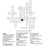Christmas Eve Crossword   Wordmint In It Falls On The Eve Of Christmas Eve Crossword Clue