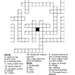 Christmas Fun Crossword   Wordmint Inside Christmas Fun Crossword Puzzle Answers