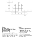 Christmas Fun! Crossword   Wordmint Pertaining To Christmas Fun Crossword Puzzle