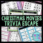 Christmas Movies Trivia Game, Escape Room For Kids, Printable Intended For Props In Some Christmas Movies Crossword Clue