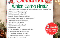 Christmas Printable Games – Etsy Canada throughout A Christmas Carol Meanie Crossword