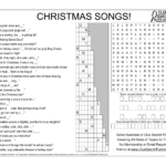 Christmas Songs Trivia Quiz In Singing Christmas Song Crossword Clue