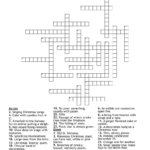 Christmas Spelling Words Crossword   Wordmint Throughout Christmas Kissing Plant Crossword Clue