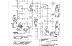 Christmas Story Crossword Puzzle - Printable for Printable Crossword Puzzle Christmas