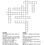 Christmas Theme Crossword   Wordmint Within Christmas Themed Crossword Puzzle