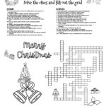 Christmas Themed Crossword Puzzles • Beeloo Printable Crafts And For Christmas Season Activity Crossword