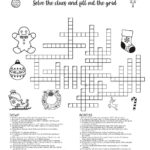 Christmas Themed Crossword Puzzles • Beeloo Printable Crafts And Pertaining To Christmas Crossword Middle School
