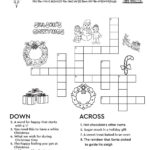 Christmas Themed Crossword Puzzles • Beeloo Printable Crafts And With Regard To White Christmas Wish Crossword