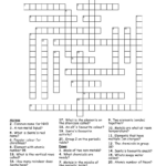 Christmas Themed Science Crossword   Wordmint In Christmas Science Crossword Answer Key