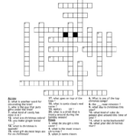 Christmas Time Crossword   Wordmint In Christmas Time Crossword Puzzle