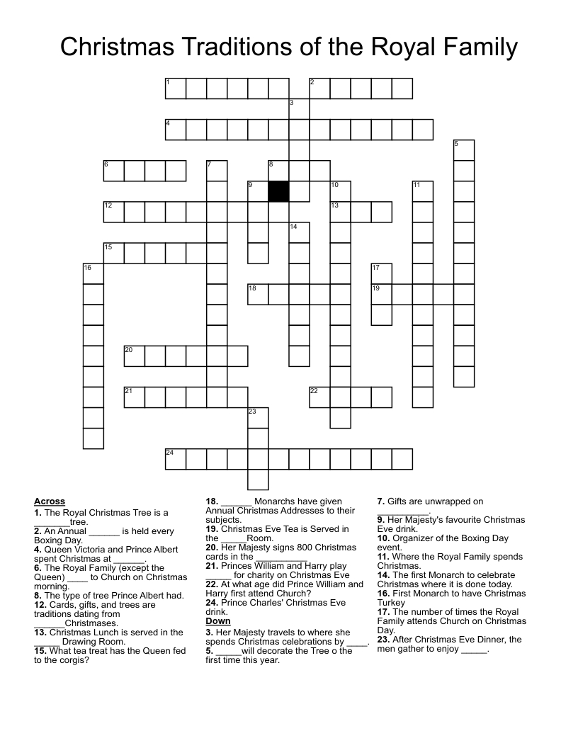 christmas traditions of the royal family crossword wordmint in the first traditional christmas carol crossword Christmas Traditions Of The Royal Family Crossword - Wordmint in The First Traditional Christmas Carol Crossword