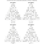 Christmas Tree Hidato Puzzles [Free Printable Pdf] Pertaining To Christmas Tree Crossword Answer Key