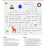 Christmas Vocabulary Crossword – Esl Christmas Crossword Puzzle With Regard To Christmas Crossword Games Online