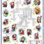 Christmas Vocabulary Crossword   Esl Worksheetmpotb Pertaining To Christmas Vocabulary Crossword Puzzle