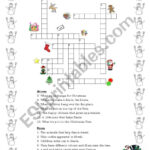 Christmas Vocabulary Crossword   Esl Worksheetpat Trixa For Crossword Clue Christmas Travelers