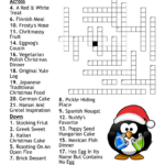 Christmas Vocabulary Crossword   Wordmint With Regard To Christmas Cake Crossword Clue