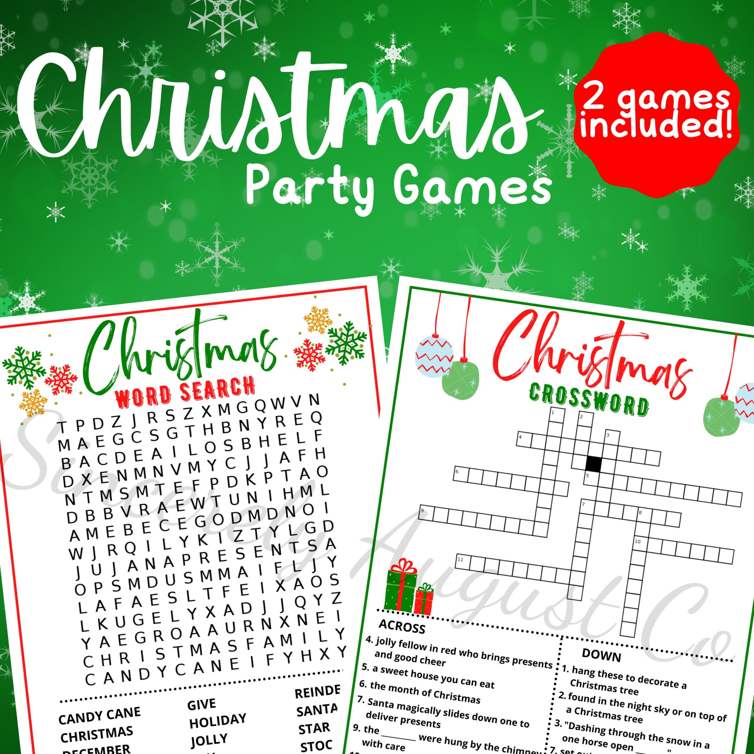 christmas word search crossword games printable etsy with regard to christmas party crossword puzzle scaled Christmas Word Search & Crossword Games (Printable) - Etsy with regard to Christmas Party Crossword Puzzle