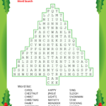 Christmas Word Search (Free Printable Pdf Puzzles) – Free Within Christmas Word Searches And Crosswords