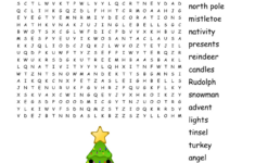 Christmas Word Search! – Wordmint regarding Christmas Crossword Puzzle and Word Search