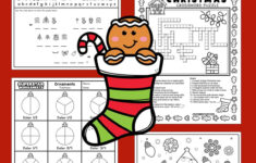 Christmas Worksheets (Free Printables) – Superstar Worksheets regarding Material For Christmas Tree Snow Crossword Clue